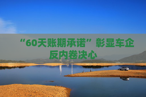 “60天账期承诺”彰显车企反内卷决心  第1张