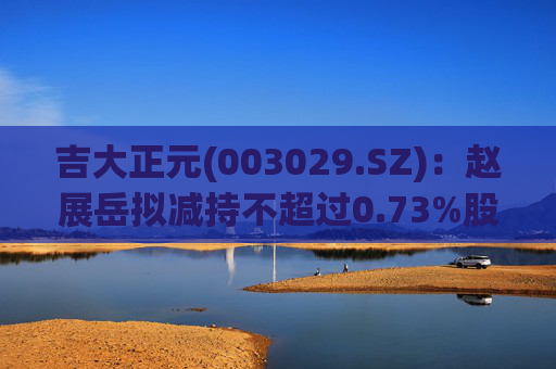 吉大正元(003029.SZ)：赵展岳拟减持不超过0.73%股份