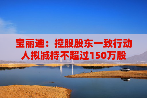 宝丽迪：控股股东一致行动人拟减持不超过150万股