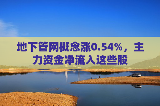 地下管网概念涨0.54%，主力资金净流入这些股