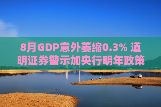 8月GDP意外萎缩0.3% 道明证券警示加央行明年政策转向压力升温