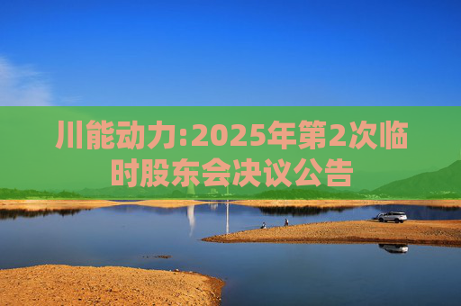 川能动力:2025年第2次临时股东会决议公告
