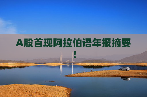 A股首现阿拉伯语年报摘要！  第1张