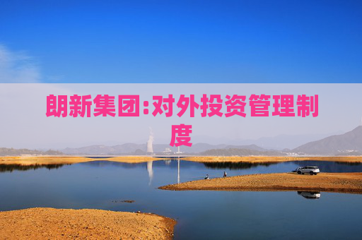 朗新集团:对外投资管理制度
