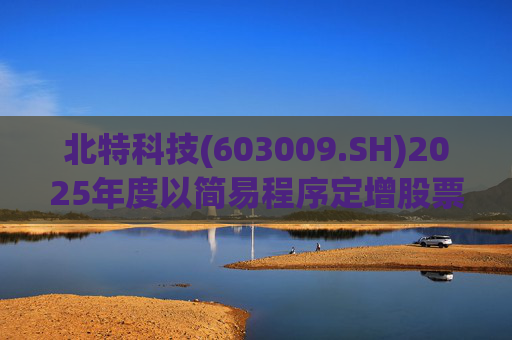 北特科技(603009.SH)2025年度以简易程序定增股票申请获审核通过