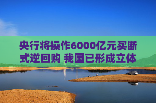 央行将操作6000亿元买断式逆回购 我国已形成立体化的流动性管理工具体系