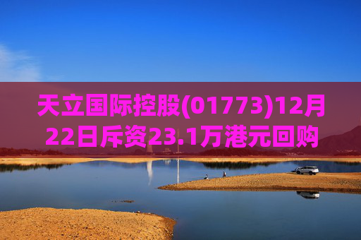 天立国际控股(01773)12月22日斥资23.1万港元回购10万股