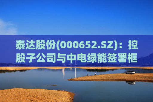 泰达股份(000652.SZ)：控股子公司与中电绿能签署框架合作协议