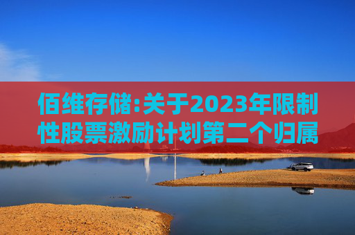 佰维存储:关于2023年限制性股票激励计划第二个归属期（第二批次）、2024年限制性股票激励计划首次授予第一个归属期（第二批次）归属结果暨股份上市的公告