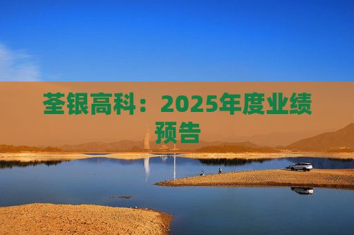 荃银高科：2025年度业绩预告
