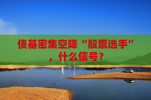 债基密集空降“股票选手”，什么信号？