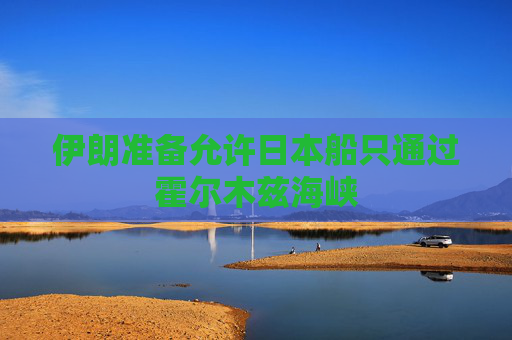 伊朗准备允许日本船只通过霍尔木兹海峡
