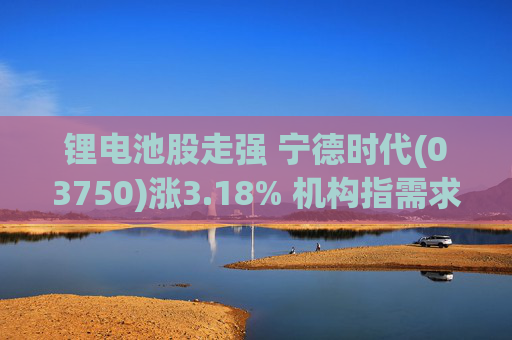 锂电池股走强 宁德时代(03750)涨3.18% 机构指需求端持续高增 锂行业长期景气趋势不改