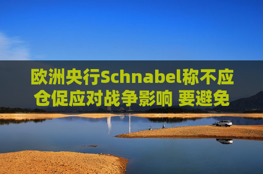 欧洲央行Schnabel称不应仓促应对战争影响 要避免反应过度