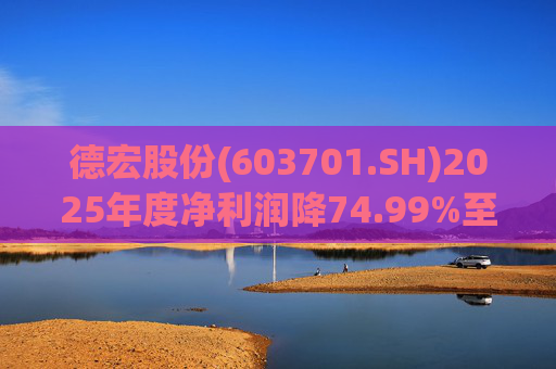 德宏股份(603701.SH)2025年度净利润降74.99%至1153.69万元
