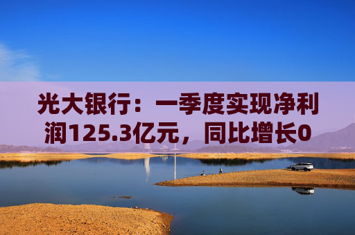 光大银行：一季度实现净利润125.3亿元，同比增长0.3%  第1张