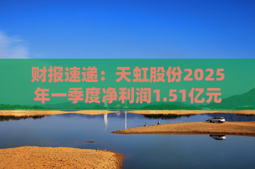 财报速递：天虹股份2025年一季度净利润1.51亿元  第1张