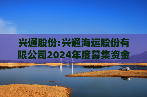 兴通股份:兴通海运股份有限公司2024年度募集资金存放与实际使用情况专项报告