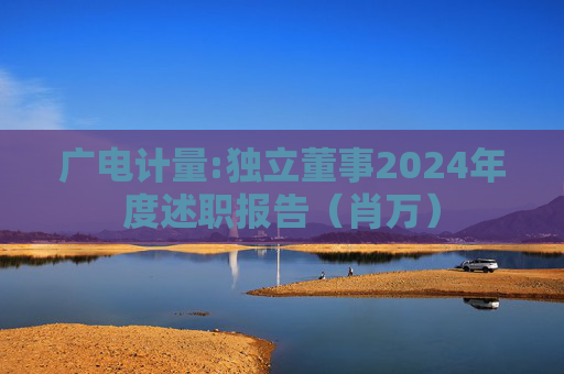 广电计量:独立董事2024年度述职报告（肖万）