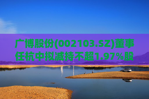 广博股份(002103.SZ)董事任杭中拟减持不超1.97%股份