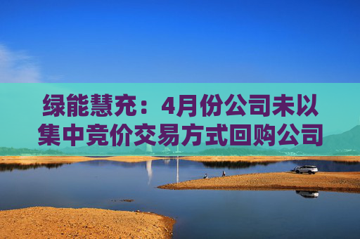 绿能慧充：4月份公司未以集中竞价交易方式回购公司股份  第1张