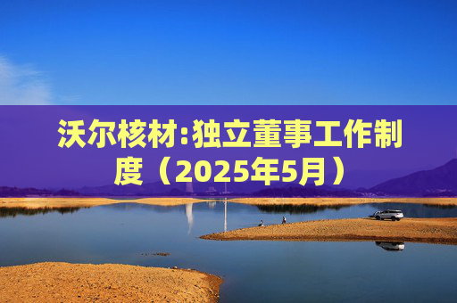 沃尔核材:独立董事工作制度（2025年5月）