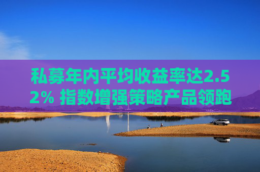 私募年内平均收益率达2.52% 指数增强策略产品领跑