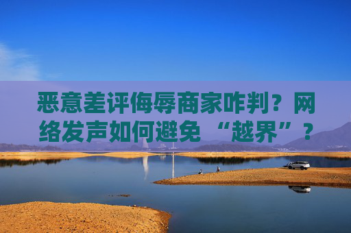恶意差评侮辱商家咋判？网络发声如何避免 “越界”？最高法发布典型案例