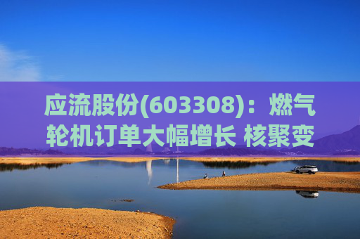 应流股份(603308)：燃气轮机订单大幅增长 核聚变偏滤器通过试验验证