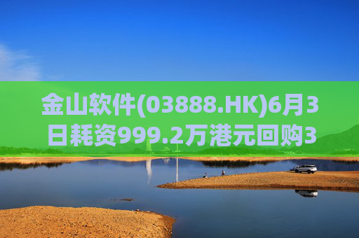 金山软件(03888.HK)6月3日耗资999.2万港元回购31万股