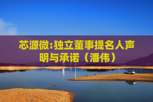 芯源微:独立董事提名人声明与承诺（潘伟）