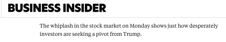 特朗普关税自残美国 美股竟靠“假新闻”救场  第2张