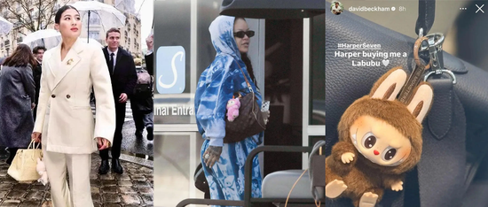 现象级曝光！蕾哈娜、贝克汉姆等明星纷纷“带货”！Labubu冲破关税打压，在美国卖断货→  第1张